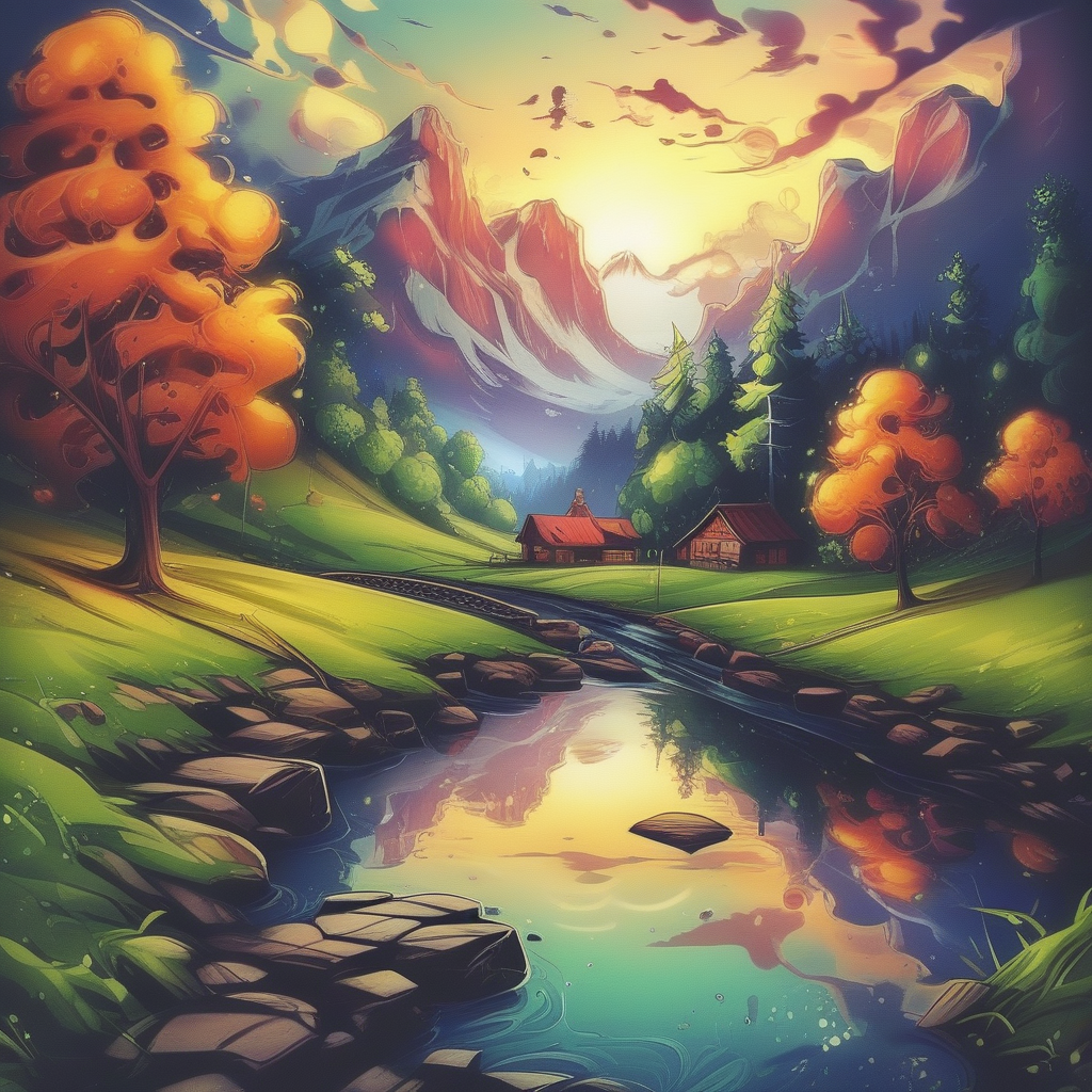 Beautiful Landscape, ArsStyleStyle