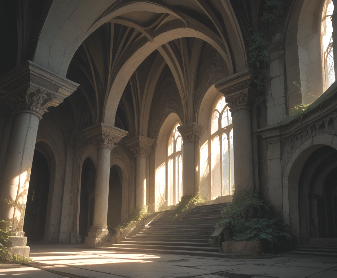score_9, score_8_up, score_7_up, 
<lora:Authoritarian_Interior_(Architecture)_(Pony)_(AD):0.8> Authoritarian Interior, interior design, architecture, limestone, marble, wood, plaster, coffered ceiling, 8K, In'ei, chiaroscuro, volumetric lighting, perfect depth of field shot, 8K CGI render, beautiful, subsurface scattering, photographic realism, asymmetric viewpoint, off center perspective, art by Thomas Kinkade, cathedral, BREAK zPDXL, <lora:wowifierXL:0.2> art by mooncryptowow <lora:sdxl_lightning_8step_lora:0.4> <lora:detailed_notrigger:0.5>