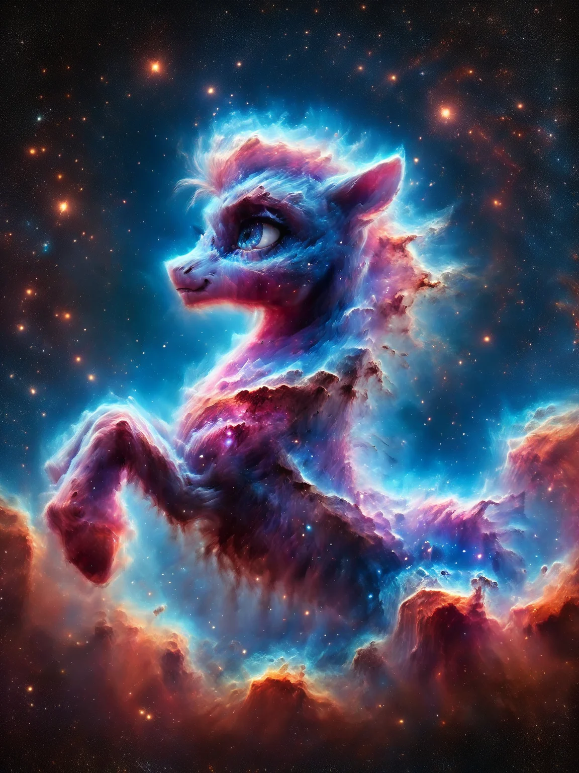 score_9, score_8_up, score_7_up, pony, <lora:Space_Nebula_Pony:1>