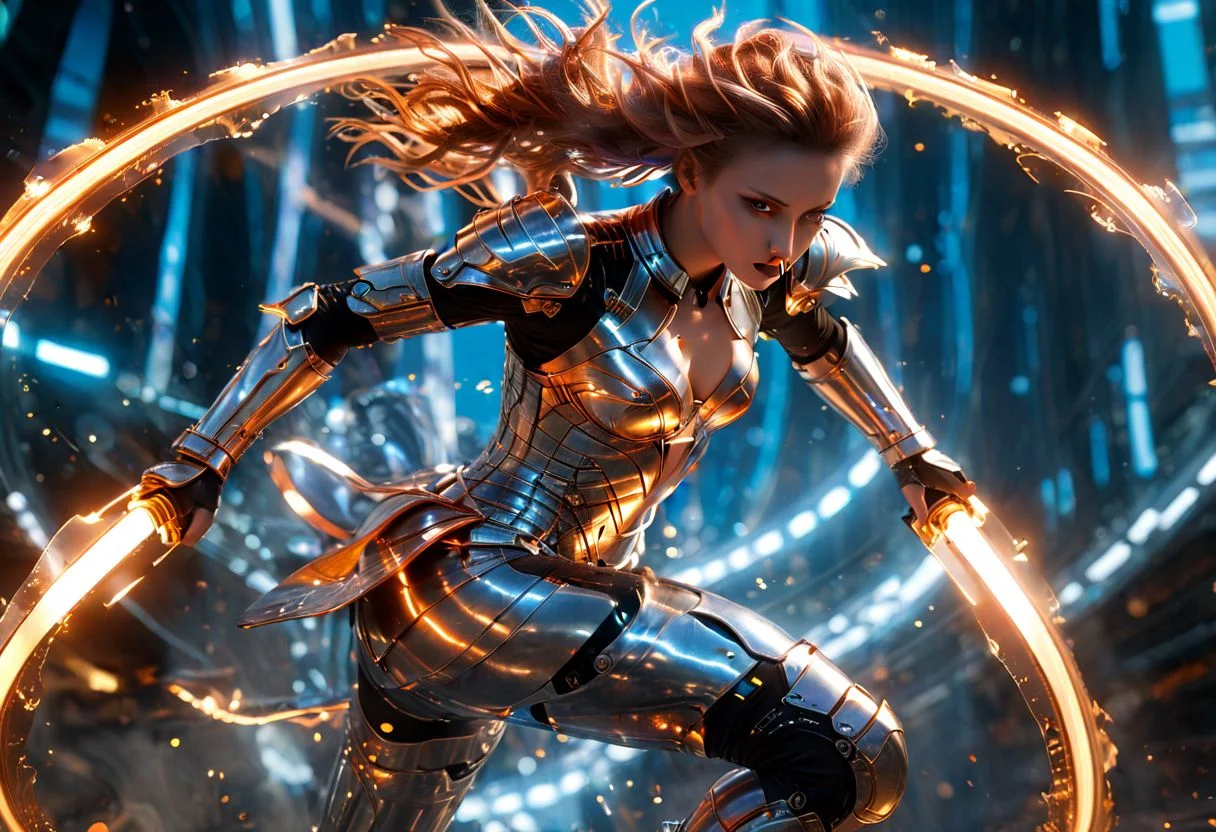 (score_9, result_8_up: 1.11angel-like girl ,(masterpiece:1.1), (best quality:1.1), piercing light, (aesthetics:1.1), (low colors:1.2), BREAK,
<lora:-_SDXL_-_holo_effect_V1.0:1>(poses: jumping, crouching, fly in the sky)((various exposure, front back, side, bottom, top, panorama, portrait, far, close)), ((holds fire sword in hand)) Futuristic epic action scene of an Angel made of translucent materials and its internal structure is clearly visible, emitting light. its precise construction. High-Tech and Futuristic Angel Body Scan Bioluminescence Optical Masterpieces Octane Rendering Unreal Engine
, intricate details, UHDR, 32K,