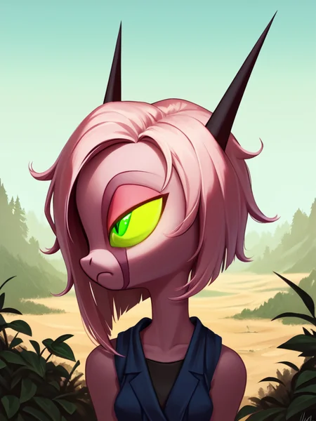 score_9,score_8_up,,score_7_up,masterpiece,high resolution,
namahcalah_v2, overalldetail,
solo, 1girl, green eyes,colored sclera, upper body, green sclera,
,shadow detail,natural light,backround detail,outside
, <lora:namah_calah-v2-9:1>,
