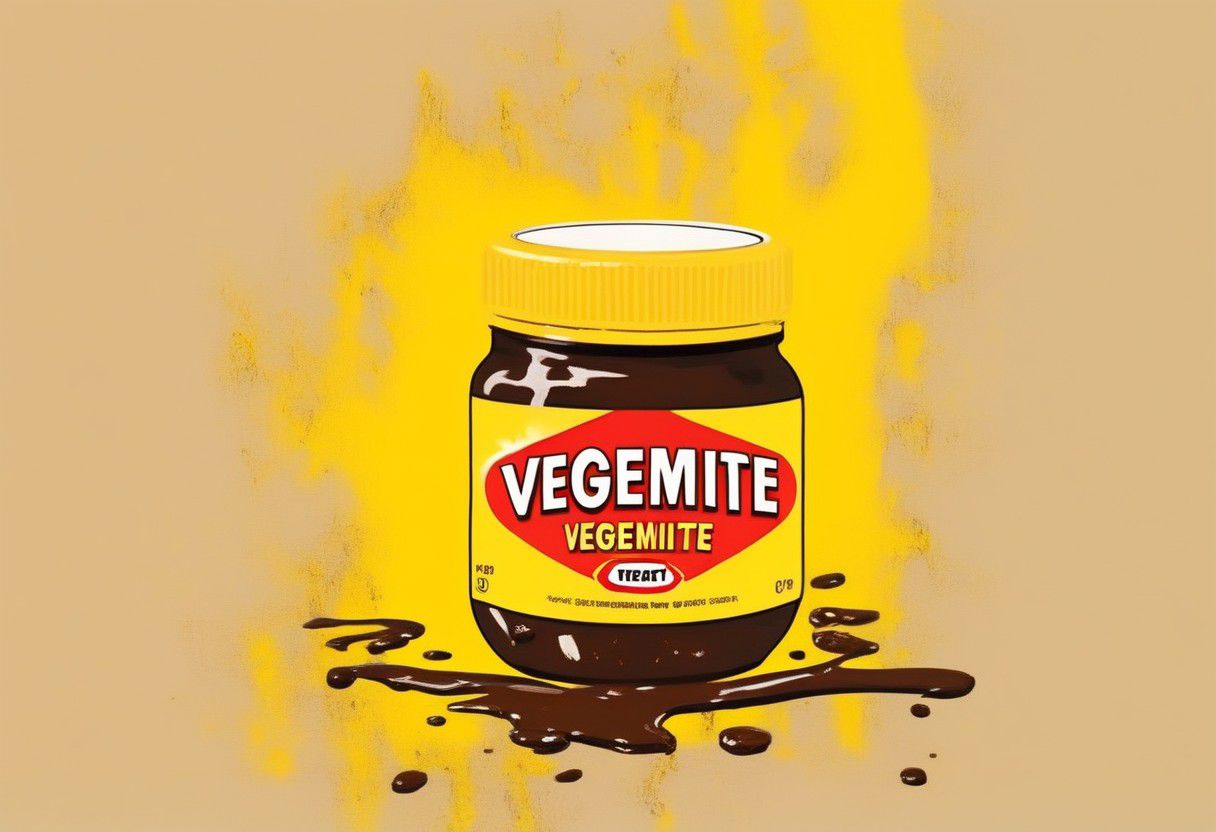 VegemiteArt, A sexy vegemite jar, Art style by Jim Lee, Art by Alex Horn and Greg Davies, Memecore, Yeasty splatters, HEAVY toasted bread with vegemite to the side of the jar, AUSTRALIAN APPROVED, Art by Kraft, Kraft Foods