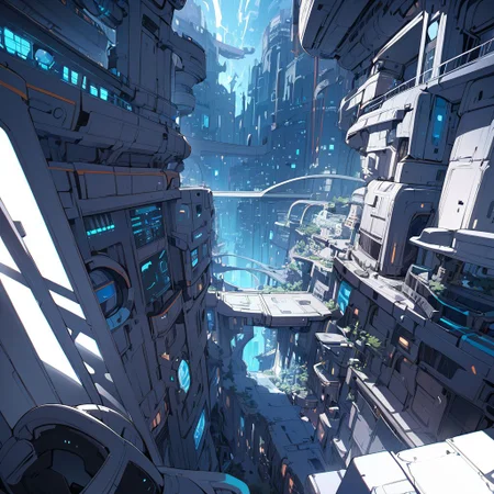 scifi, winding side street in a techno-optimist subsurface scattering aqua fantasy underwater city beyond the beginning of the multiverse, masterpiece, by Alex Jay Brady