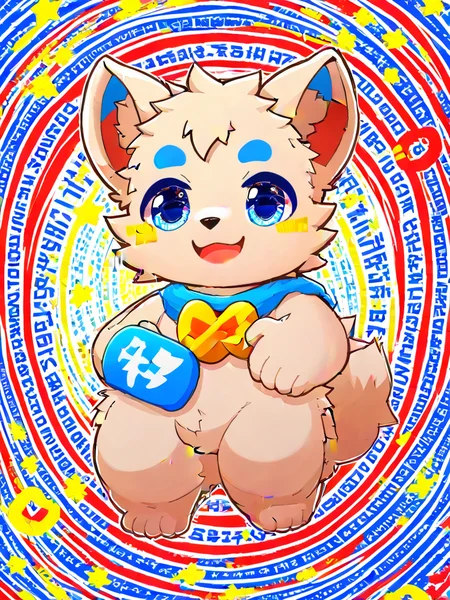 ((((sdgs4levelonerubili)))), 1boy, furry, solo, score_9 <lora:levelonerubili-clean:1>, detailed background