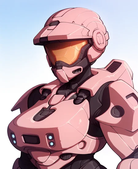 score_9, score_8_up, score_7_up, score_6_up, score_5_up, score_4_up, source_anime, mdbg, smh, spartan \(halo\), 1girl, solo, helmet, faceless, armor, gloves, power armor, science fiction, crotch plate, breastplate, large breasts, simple background, (((upper body, portrait, close-up, headshot portrait)))
<lora:spartan_pdxl:1>
