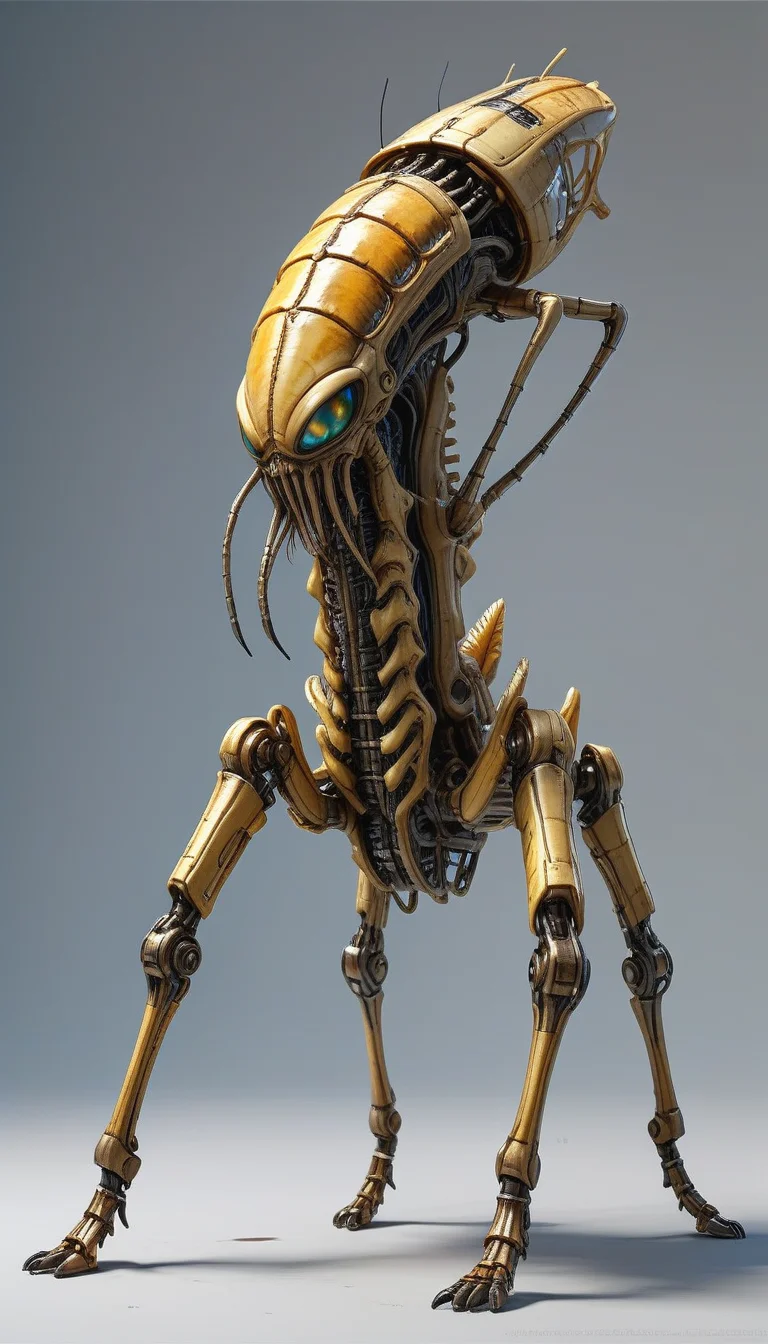 (cel-shading:2)+, (in ARTIST style:1.6), (masterpiece:1.7),Science fiction,
clear image, accurate picture, clear picture, precise image, focused image, Science fiction style,
facehugger from alien movie on mechanical legs, science fiction, aquarium on mechanical legs focus, simple background, mecha
comic style, (ultra sharp focus:2), (thin lines:2),
(best quality:1.8),
<lora:Apparatus_-_Traction_City_Walkers_Vehicles:0.8>,