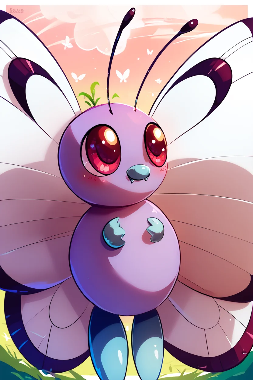 score_9, score_8_up, score_8, ,,, , ,,, zzButterfree, no humans, pokemon (creature), bug, wings, antennae, butterfly, <lora:Butterfree_Pokemon_PDXL:1.0>, ,,,, BREAK, smile, closed mouth, looking at viewer, cowboy shot, ,,, embedding:zPDXL, Expressiveh, ,,, <lora:Konpeto_PDXL_v3:1.0>, <lora:SDXLFaeTastic2400:0.5>, <lora:Expressive_H-000001:0.4>,