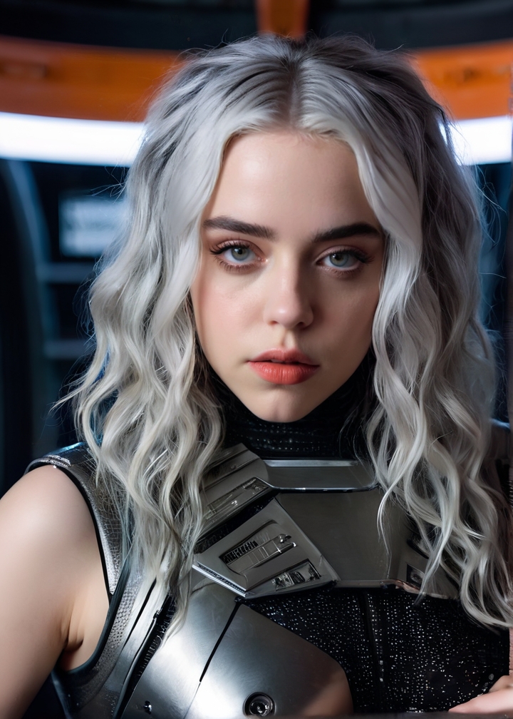 Photo of Mary Springs, she is posing in the prison deck of a spaceship, holding a laser pistol, <lora:PerfectEyesXL:0.5>, (detailed beautiful face, detailed, ultra-detailed body:1.1),best quality,photo-realistic,highly detailed,absurdres,cinematic lighting,hyper-realistic,sharp focus,32k resolution,detailxl,SimplePositiveXLv2,