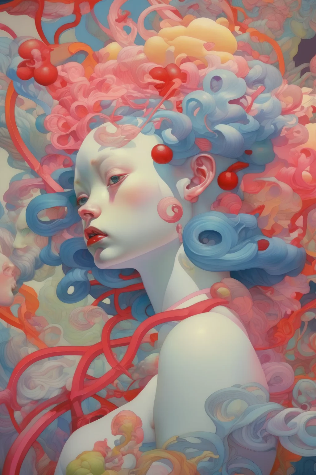 <lora:James Jean Style:1>James Jean Style - james jean, technicolour, visually appealing and engaging