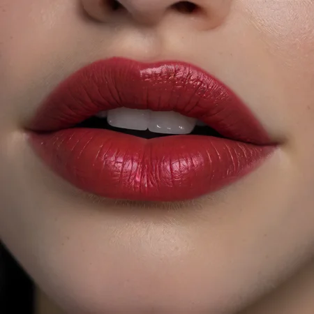 RAW photograph, 19yo, 1girl, (nsfw, extreme lip close up, [seductive|sexual|erotic|kissable] lips:1.5), vibrant colours, pursed lips, red lipstick, (imperfect skin, realistic skin texture, freckles:0.25), perfect teeth, makeup, pale skin, hyper realistic, highres, masterpiece, 8k, cinematic lighting, photoshoot <lora:RMSDXL_Enhance:2> <lora:sd_xl_dpo_lora_v1:0.5>