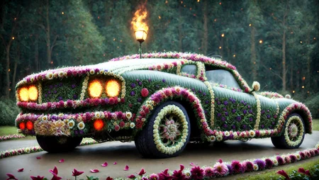 cinematic film still cinematic film still (snake:1.1), A vibrant 3D render of a multi-flower arrangement, bursting with exaggerated, oversized blooms in a whimsical, fantastical setting, crafted with intricate details in Unreal Engine, Octane Engine, or Vray, evoking a sense of wonder and excitement, as if plucked from a Pixar film, illuminated by a dramatic ring light, radiating an electrifying aura, in a kaleidoscope of colors, featuring hot pinks, electric blues, and sunshine yellows, with delicate petals and leaves glistening with dew, against a soft, (BLACK:2.0) (FIRE:1.9) gradient background that gradates from soft peach to pale lavender. ImgFixerPre0.3 negativeXL_D <lora:add-detail-xl:1> <lora:Flower_Style:1> <lora:more_details:1>, A futuristic car, rendered in lush digital art, showcases a sleek, aerodynamic design with curved lines and sharp angles, evoking a sense of high-speed velocity. The metallic body glimmers in the light, accentuated by neon accents that pulse with an otherworldly energy. The wheels, a mesmerizing blend of chrome and carbon fiber, appear to rotate in mid-air, as if defying gravity. Against a backdrop of deep, electric blue, the car seems to embody the essence of innovation and progress, transporting the viewer to a world of tomorrow. ImgFixerPre0.3 <lora:more_details:1> . shallow depth of field, vignette, highly detailed, high budget, bokeh, cinemascope, moody, epic, gorgeous, film grain, grainy, A vibrant 3D render of a multi-flower arrangement, bursting with exaggerated, oversized blooms in a whimsical, fantastical setting, crafted with intricate details in Unreal Engine, Octane Engine, or Vray, evoking a sense of wonder and excitement, as if plucked from a Pixar film, illuminated by a dramatic ring light, radiating an electrifying aura, in a kaleidoscope of colors, featuring hot pinks, electric blues, and sunshine yellows, with delicate petals and leaves glistening with dew, against a soft, gradient background that gradates from soft peach to pale lavender. ImgFixerPre0.3 negativeXL_D <lora:add-detail-xl:1> <lora:Flower_Style:1> <lora:more_details:1>, A futuristic car, rendered in lush digital art, showcases a sleek, aerodynamic design with curved lines and sharp angles, evoking a sense of high-speed velocity. The metallic body glimmers in the light, accentuated by neon accents that pulse with an otherworldly energy. The wheels, a mesmerizing blend of chrome and carbon fiber, appear to rotate in mid-air, as if defying gravity. Against a backdrop of deep, electric blue, the car seems to embody the essence of innovation and progress, transporting the viewer to a world of tomorrow. ImgFixerPre0.3 <lora:more_details:1> . shallow depth of field, vignette, highly detailed, high budget, bokeh, cinemascope, moody, epic, gorgeous, film grain, grainy