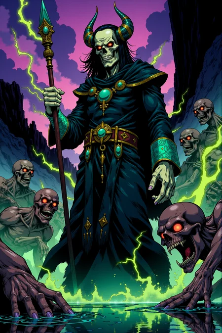<lora:Dark_Gothic_Comic_style_v.2:0.7> DGC style.