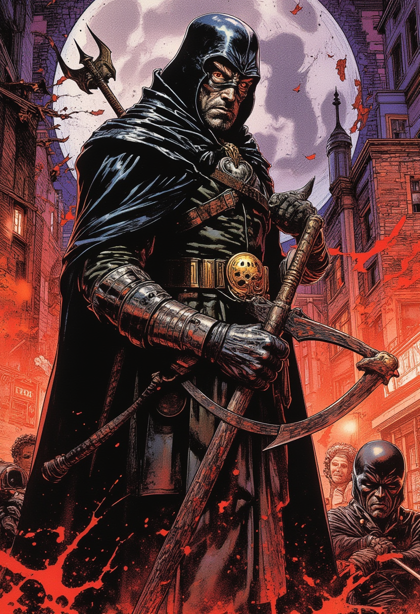 Kriss de Valnor art by Jon Foster, Gris Grimly, Greg Tocchini.