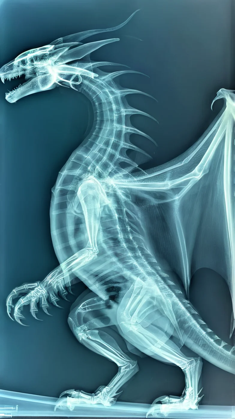 xraye1 alien dragon<lora:xrayeffect:1>