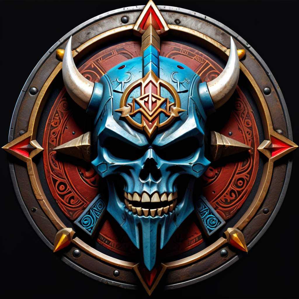 (((masterpiece))),(((best quality))),((ultra-detailed)),wam_icon,simple background, 
A massive warhammer with ancient runes etched on the head,,
 <lora:WAMmjicon:0.3>
