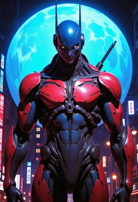 best quality,solo focus,
solo,gantz-advancedsuit,
osaka \(city\),doutonbori,(midnight,neon sign:1.3),
<lyco:gantz-advancedsuit_v10-000003:1.0>, gantz advanced suit,
, ((blue sphere on background))