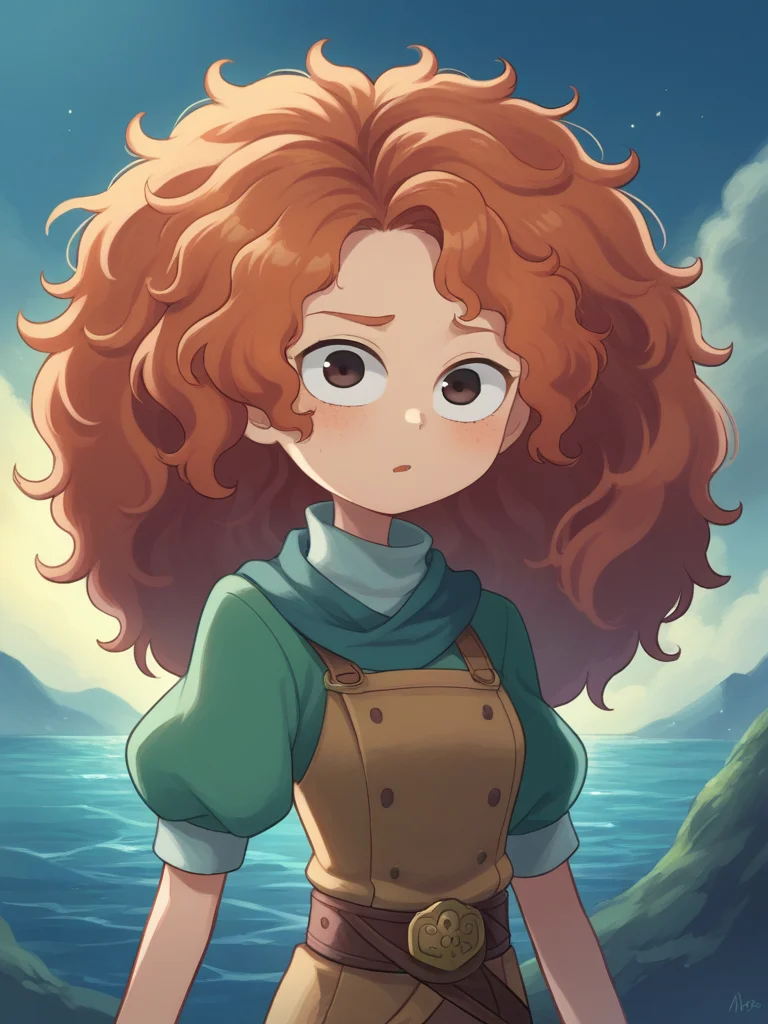 score_9, score_8_up, score_7_up, source_anime, BREAK
1girl, solo, <lora:Miwako:1> Merida \(Brave\), red hair, messy hair,