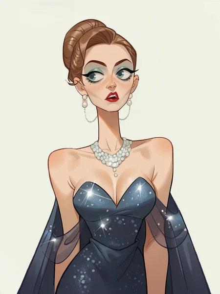 score_9, score_8_up, score_7_up, score_6_up, score_5_up, <lora:kangyannanXLP:0.8> kangyannan, white background, 1girl, evening gown,