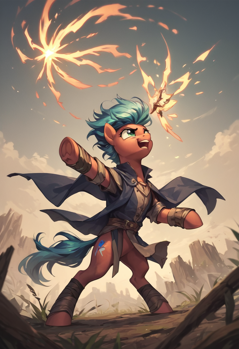 score_9, score_8_up, score_7_up, score_6_up, score_5_up, score_4_up,<lora:OtherStyle_06:0.8>, source_pony,pony,epic,magic