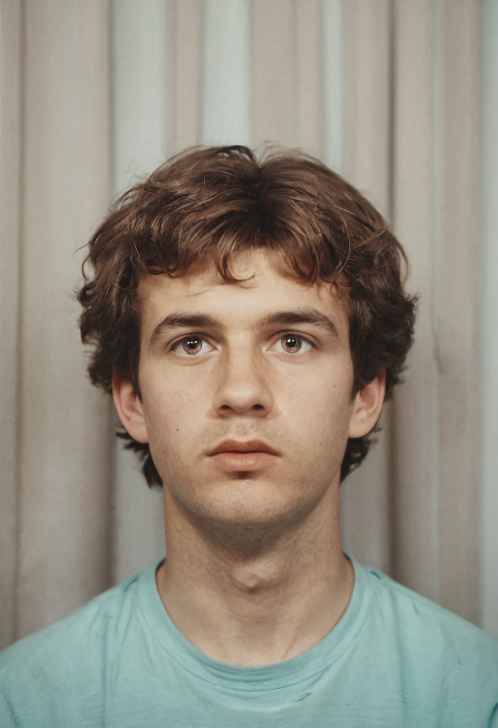 score_9, score_8_up, score_7_up, source_photo, photomaton, 1boy, adolescent, adolescent, portrait, Oval head, brown_hair, loose_hair, expressionless, rating_safe, Metallic Gold Sheen curtains, <lora:pony/photomaton_r1:0.6000000000000001>