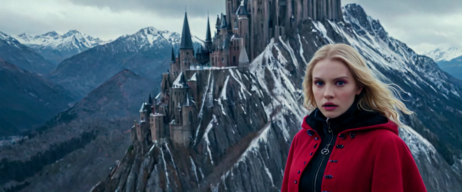 Positiv Clip L
CINEMATIC, FILM GRAIN, RAW, MOVIE STILL, REALISTIC PHOTOGRAPHY, DUTCH ANGLE STYLE woman with blue eyes, red jacket mountains, Craft a piece of Gothic Revival art featuring a mountain fortress with imposing gothic walls, perched high among craggy peaks, and a sense of gothic defense and elevation.
Positive Clip G
CINEMATIC, FILM GRAIN, RAW, MOVIE STILL, REALISTIC PHOTOGRAPHY, DUTCH ANGLE STYLE woman with blonde hair and expressive blue eyes, wearing a red winterjacket snow-capped mountains in the background, Craft a piece of Gothic Revival art featuring a mountain fortress with imposing gothic walls, perched high among craggy peaks, and a sense of gothic defense and elevation.
---------