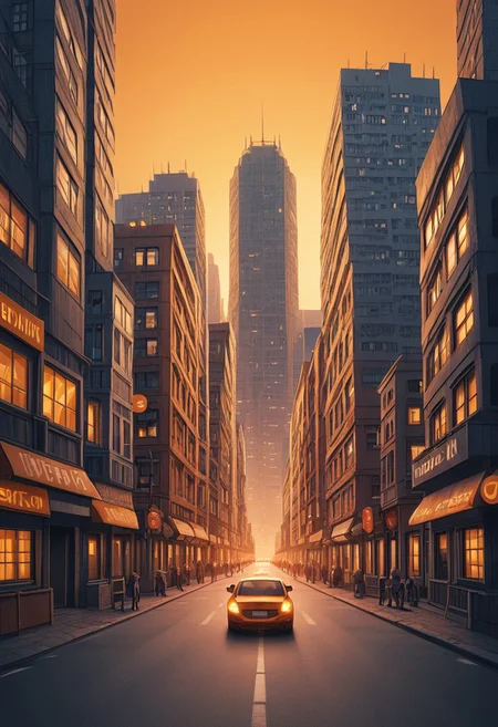 Orange Peel Metropolis: Imagine a city where buildings, streets, and even vehicles are covered in a vibrant orange peel texture. You could create a futuristic cityscape with sleek, orange-peel-covered skyscrapers or a cozy, nostalgic town with orange-peel-textured buildings.