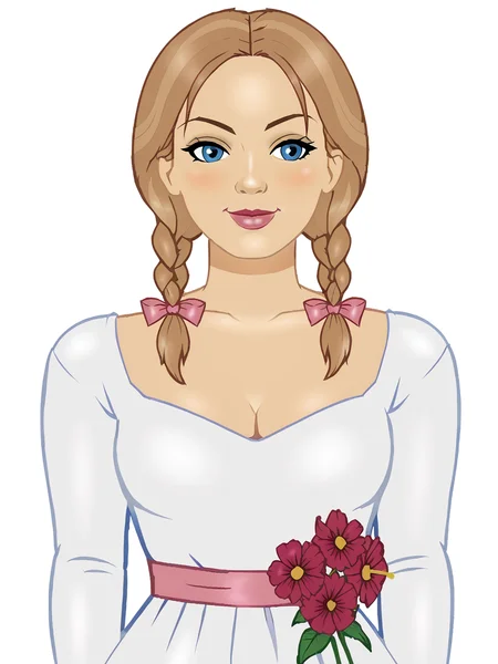 1girl, ptwoman, <lora:ptwoman:0.7>
score_7_up, 1Girl, Dress, smile, White dress, Twin Braids, Lipstick, Flower on dress, hair ribbon, blue eyes
white background, look at viewer
eyebrow up, raised eyebrow
(white background, simple background, plain background)
<lora:Annabelle_Doll_The_Conjuring_Pony_r1:1> cleavage