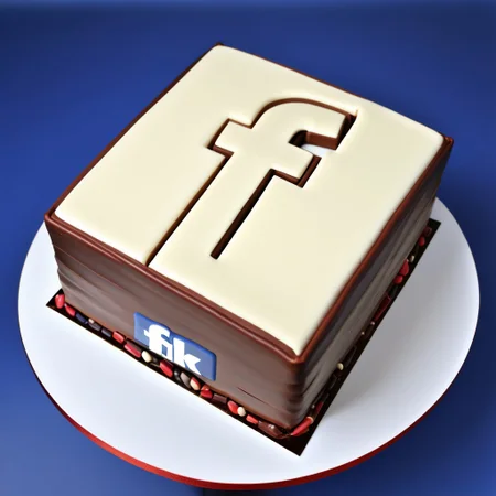 masterpiece, best quality, masterpiece, best quality, 8K, high quality,
What would Facebook look like if it were a cake,
logo shaped cake, chocolate, fruitcake, white chocolate, dark chocolate, facebook cake, (facebook), (facebook logo), cake, birthday cake, logo cake, pastry, dessert, logo shaped dessert, logo shaped pastry