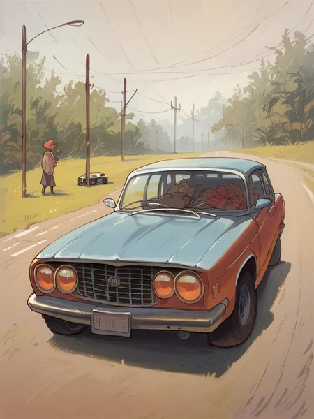 score_9, score_8_up, score_7_up, score_6_up,<lora:c4rll4rXLP:1> c4rll4r, car, no humans,