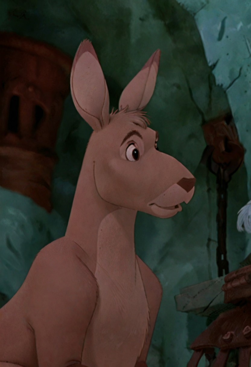 score_9, score_8_up, score_8, score_7, source_furry, Solo, 1boi, 1boy, r3d_RDU, Red Kangaroo, Kangaroo, brown fur, tan inner ears, dark brown toes, dark brown hands, kangaroo ears, animal focus , headshot