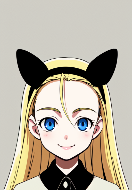 <lora:Sky_Girls:0.6>,Elise,smile,portrait,closed mouth,