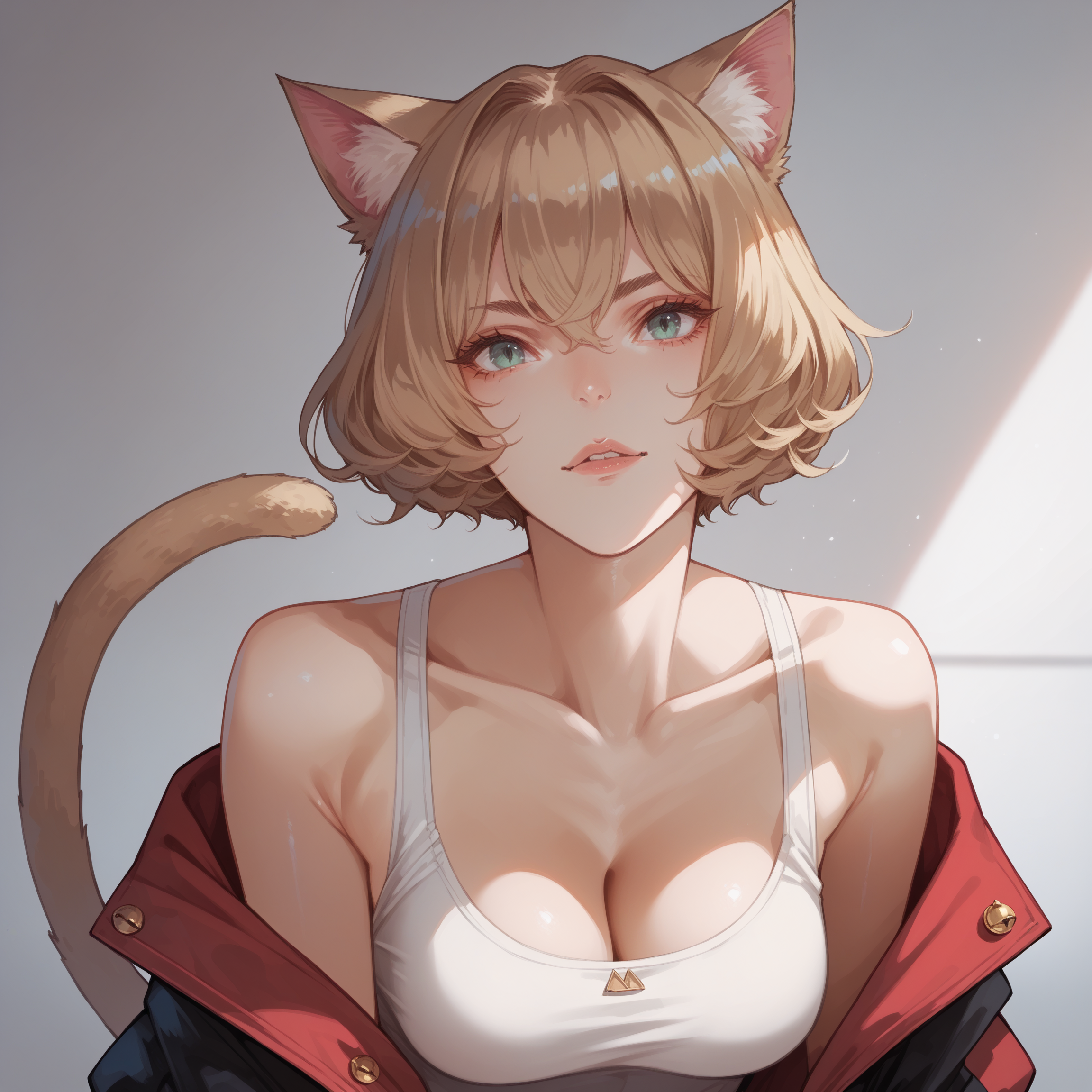 score_9, score_8_up, score_7_up, score_6_up, 1girl, cat ears, cat tail, cat girl, 
,  <lora:Kaoming_PonyXL_dim32:1>