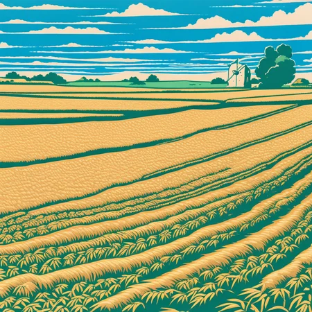 a field of wheat