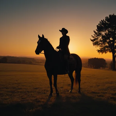 cinematic film still of <lora:silhouette style:1>
A silhouette photo of a horse standing in a field at sunset,outdoors,tree,scenery,1other,sunset,sun,silhouette,riding,lamppost,horse,orange sky,orange theme,yellow sky different shadow patterns, different shadows, cinematic, filmic, different colors, creative cinematography, covered in shadow, perfect shadow, detailed shadow, detailed background, detailed environment, award winning cinematography, casting shadow, film contrast, film saturation, high quality, 8k, silhouette style, shallow depth of field, vignette, highly detailed, high budget, bokeh, cinemascope, moody, epic, gorgeous, film grain, grainy
