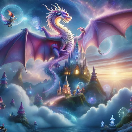 Fujifilm quality photograph (best quality)++, (masterpiece)++, (detailed)+, elf on the shelf fighting a Dragon, (fantasy illustration)1.3, enchanting Dragon battle elf on the shelf, mystical battle, (many gnomes battling)1.4 (whimsical charm).4 Otherworldly charm, mystical sky, (Luis Royo)1.2, (Yoshitaka Amano)1.1, moonlit night, soft colors, (detailed cloudscape)1.3, (high-resolution)1.2 (gnomes  battling everywhere)1.2 , <lora:DonM3t3rn1tyXL-v1.1:0.8> DonM3t3rn1tyXL <lora:DonMD1g174l4sc3nc10nXL:0.8> DonMD1g174l4sc3nc10nXL  <lora:Dragons:0.8> dragon <lora:EnvyMagicalXL01:0.8> magical <lora:FantasyLandscape:0.8> FanLan