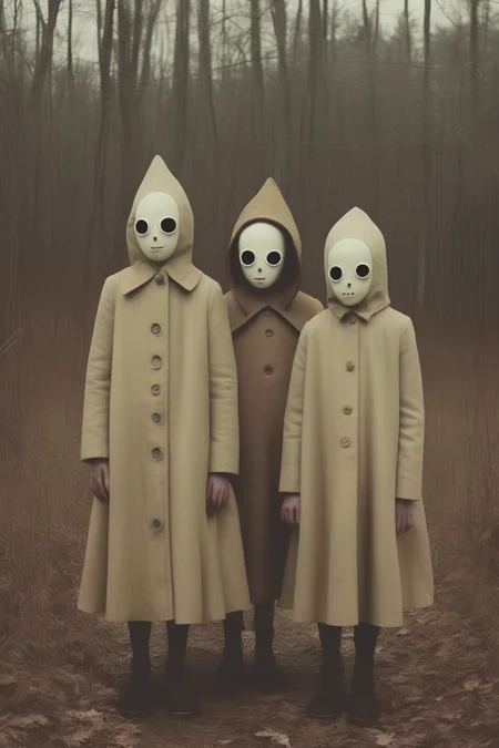 <lora:Christopher Ryan McKenney Style:1>Christopher Ryan McKenney Style - three kids in one coat, creepy core, I can't believe how beautiful this is