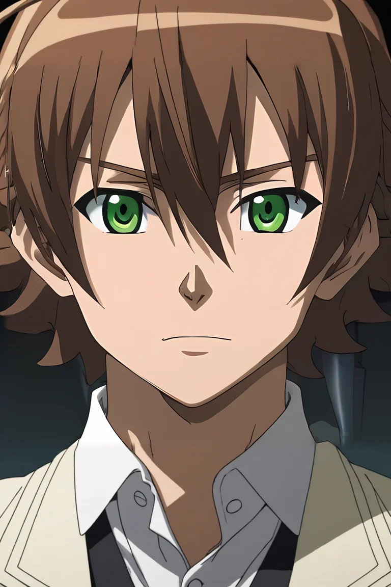 score_9, score_8_up, score_7_up, source_anime, intricate details, (3d:0.4), , , , 1boy, solo, male focus, <lora:tatsumi_akame_ga_kill_pony:0.98>, tatsumi_akame_ga_kill, brown hair, green eyes, short hair, hair between eyes, ahoge, gangster costume, science fiction dieselpunk, , <lora:sdxl_lightning_8step_lora:1>