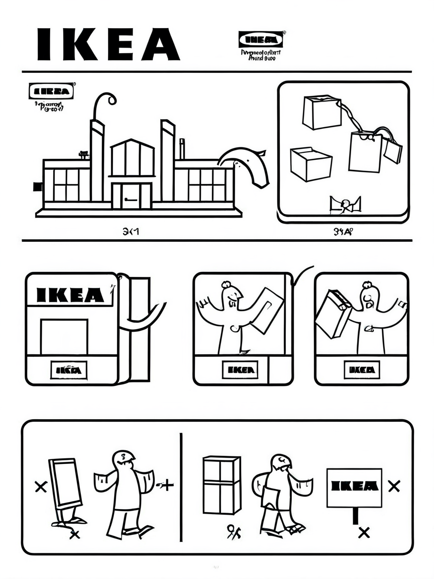 IKEA shopping <lora:ikea_instructions_xl_v1_5:1>