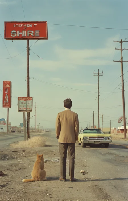 masterpiece,best quality,<lora:tbh172-sdxl:0.9>,illustration,style of Stephen Shore