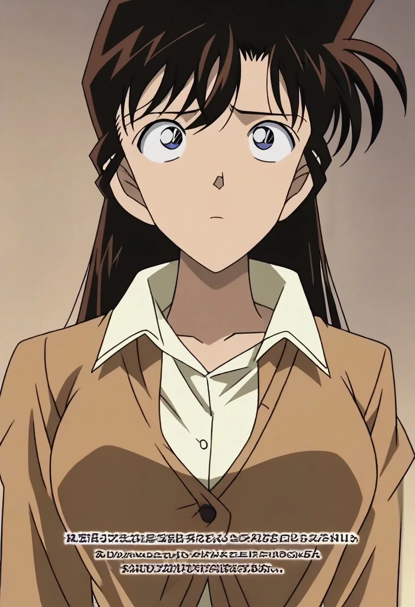 source_anime, official art style, masterpiece, anime screencap, Detective Conan anime art style BREAK <lora:Ran_Mouri:1>, solo, long hair, brown hair, blue eyes, rollling eyes, bangs,, ,,, ,,, , , ,,,, ,,, , ,,,,,,,, anime coloring,anime screencap, 1girl,Solo ,, anime,PUFFY nipple,huge breasts,official art,,Uncensored ,Unedited ,,,,,,,, , ,,,,,,,,,,,,,,