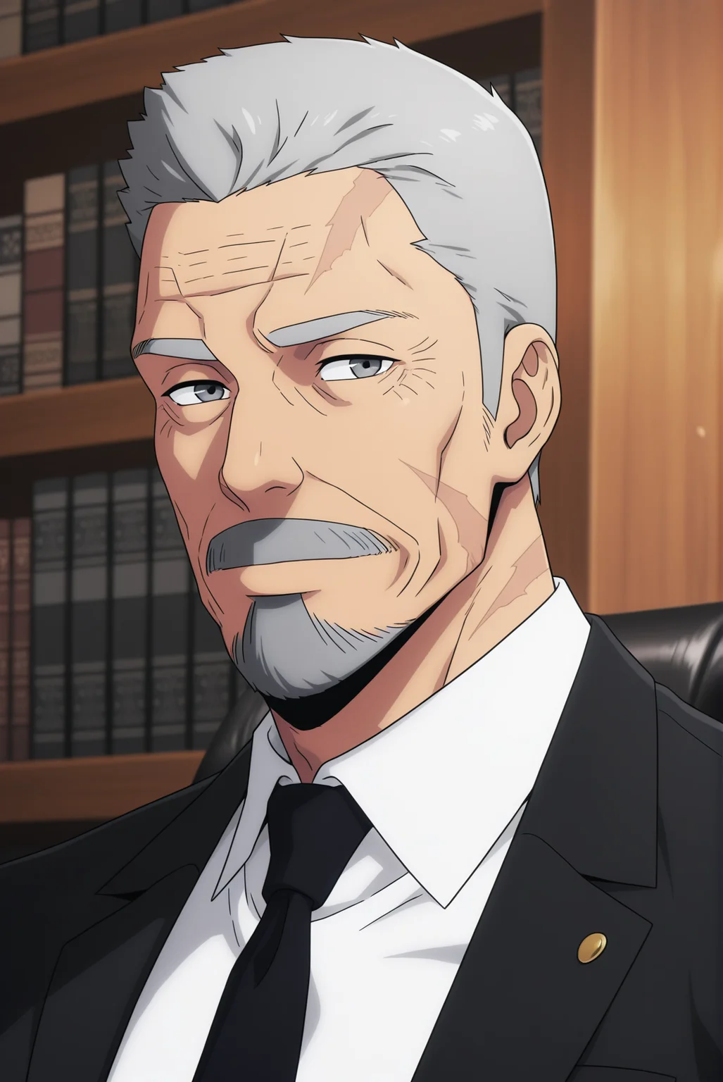 1boy, solo, male focus, gogunhee, facial hair, grey hair, old man, formal
,masterpiece,best quality,amazing quality, <lora:Go_Gunhee:1>