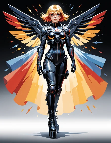 score_9, score_8_up, score_7_up, score_6_up, score_5_up, score_4_up, hud_m4x_4bstr4ct_styl, colorful, abstract, 1girl, valkyrie_\(apex_legends\), hud_pl3aser_ad0re1020, red platform high heel ankle boots, <lora:hud_pl3aser_ad0re1020_XLP:0.8>, <lora:colorfulabstractpny:0.6>,
