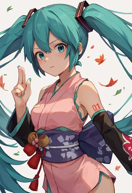 score_9, score_8_up, score_7_up, 1girl, hatsune miku, kimono, ninja
<lora:kuji-in_1_pony_d32:1>