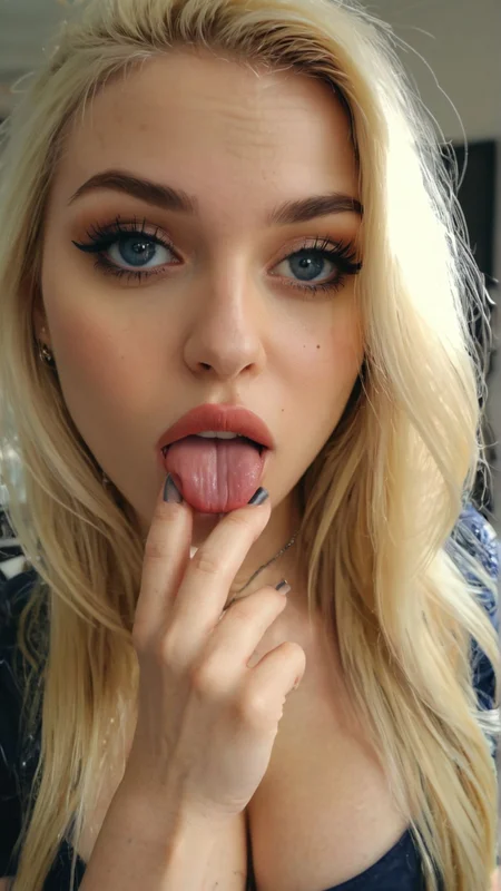 instagram selfie,filter, bad quality, film grain, instagram filter, the most beautiful (american student:1.5) read head, woman, 18 years old,blonde long hair,black lips, blue shiny eyes, goth girl, tattoed, piercings,(gamer girl, nerdy,curvy:1.7), perfect body, big boobs, isabelle, big boobs, (sexy dress:1.3)
perfect hands, without smartphone,
many details, extreme detailed, full of details,
Wide range of colors., Dramatic,Dynamic,Cinematic,Sharp details
Insane quality. Insane resolution. Insane details. Masterpiece. 32k resolution.
<lora:add-detail-xl:0.95>
<lora:4ltb4b3s-woman_128_64_LR1_batch1:0.2> 4ltb4b3s, woman
<lora:Fingers_And_Tongue_-_By_DICE:0.5> (V Fingers, Tongue out, Tongue between fingers:1.3)
<lora:PerfectEyesXL:0.4> blue eyes, perfecteyes, (shiny blue eyes:1.2),