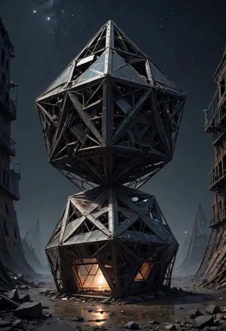*Channel_42* *中* *Stellation* *Polyhedron*
*Postapocalyptic* *Ruins*
*Shutting Down*
*Going Dark*
*Offline*