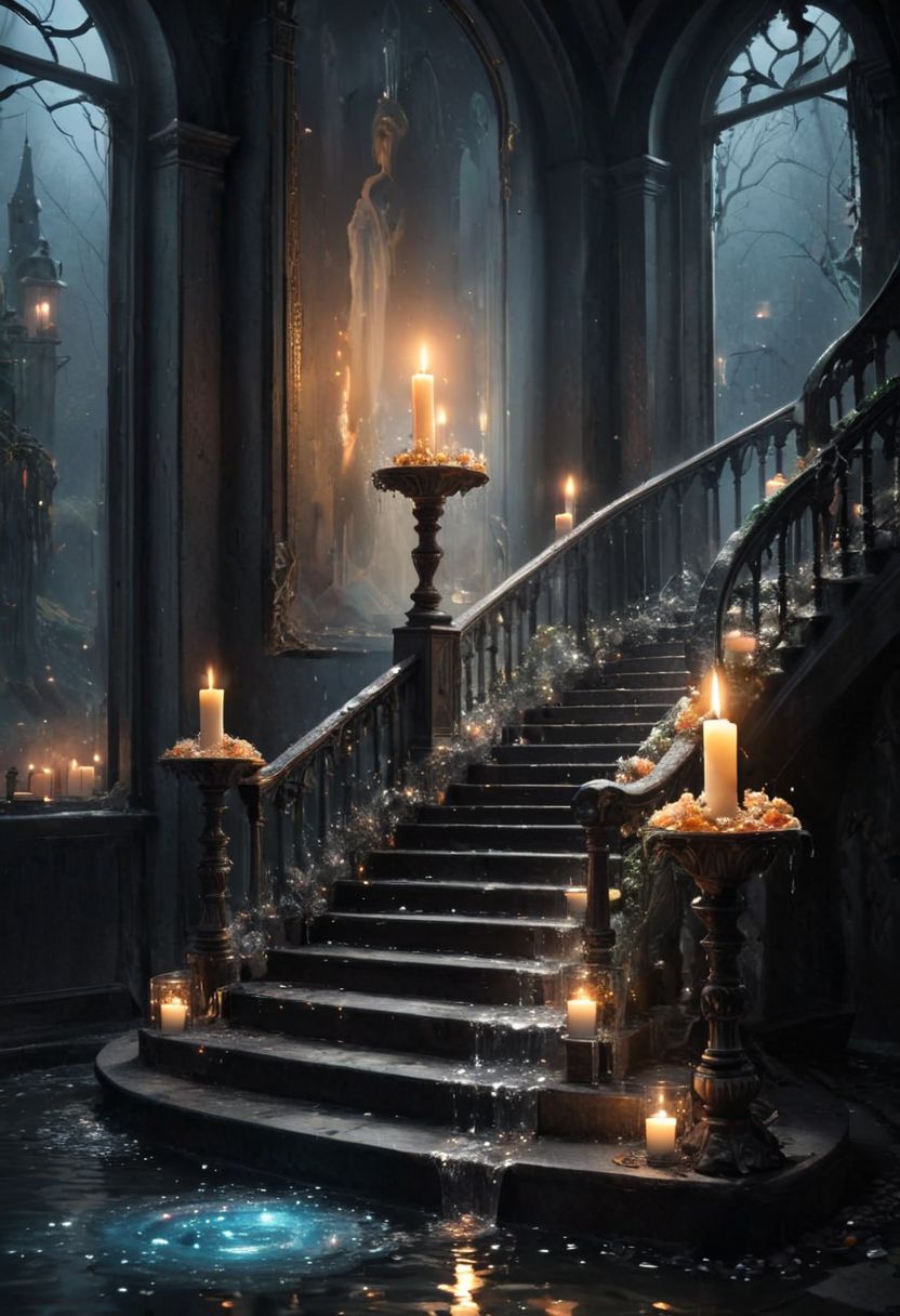 *Flow in the name of Love* 
*Channel_42 : Autist_Artist* 
*Drenched* *Spotlight*
 *Candle* *Crystal* *Haunted*
*Domed*  *Flare* *Staircase* *Outdoors*