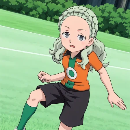 <lora:[Illustrious]Guel(resize):0.85> guel ,  soccer uniform ,