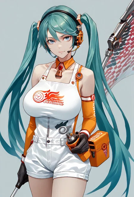 score_9, score_8_up, score_7_up, score_6_up, score_5_up, score_4_up, source_anime, solo, 1girl,
racingmiku, aaa, huge breasts,
masterpiece, best quality, very aesthetic, absurdres,