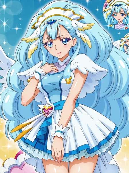 detailed background, shiny skin, posing,
<lora:cureange.pony:1.0>,
cureange,
large breasts, wide hips,