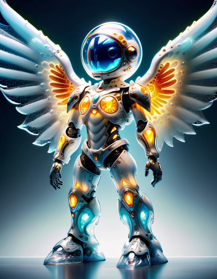 (best quality, masterpiece, colorful, dynamic angle, highest detailed)upper body photo, full body photo, fashion photography of cute mechangel, glowing 4 wings, solo, glowing armor, glowing halo, building, glowing mechanical 4 wings (intricate details, hyperdetailed:1.15), detailed, light passing through hair, (official art, extreme detailed, highest detailed) of ral-dshwshsop <lora:ral-dshwshsop:1>